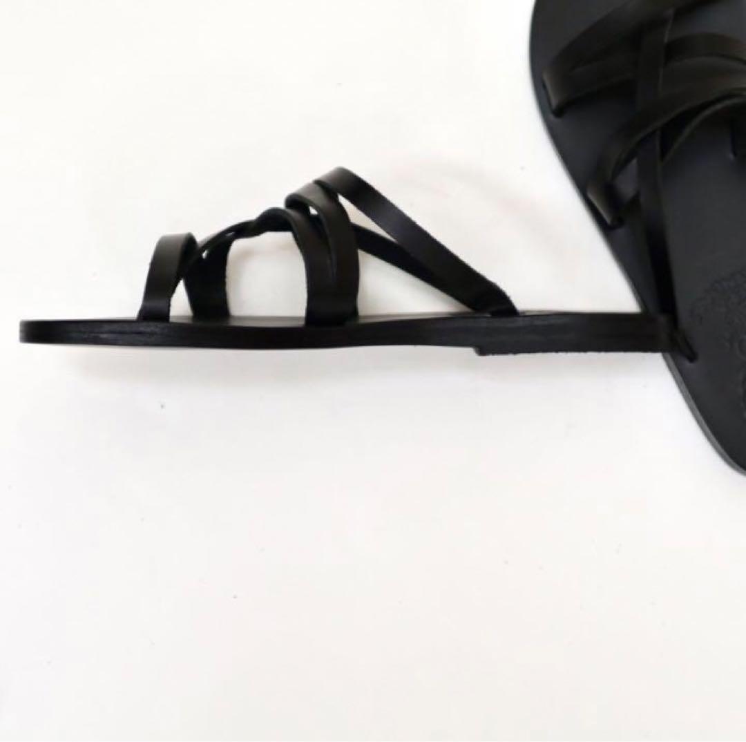 サンダルANCIENT GREEK SANDALS／レザーサンダル新品未使用 - 靴