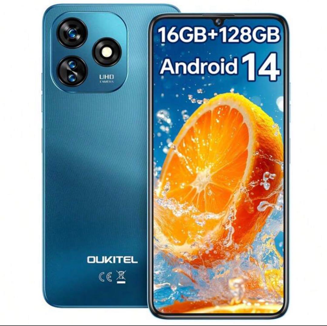 在庫処分セール テ OUKITEL メルカリ - Blue SIMフリー 16GB+128GB Pro C57 スマートフォン本体