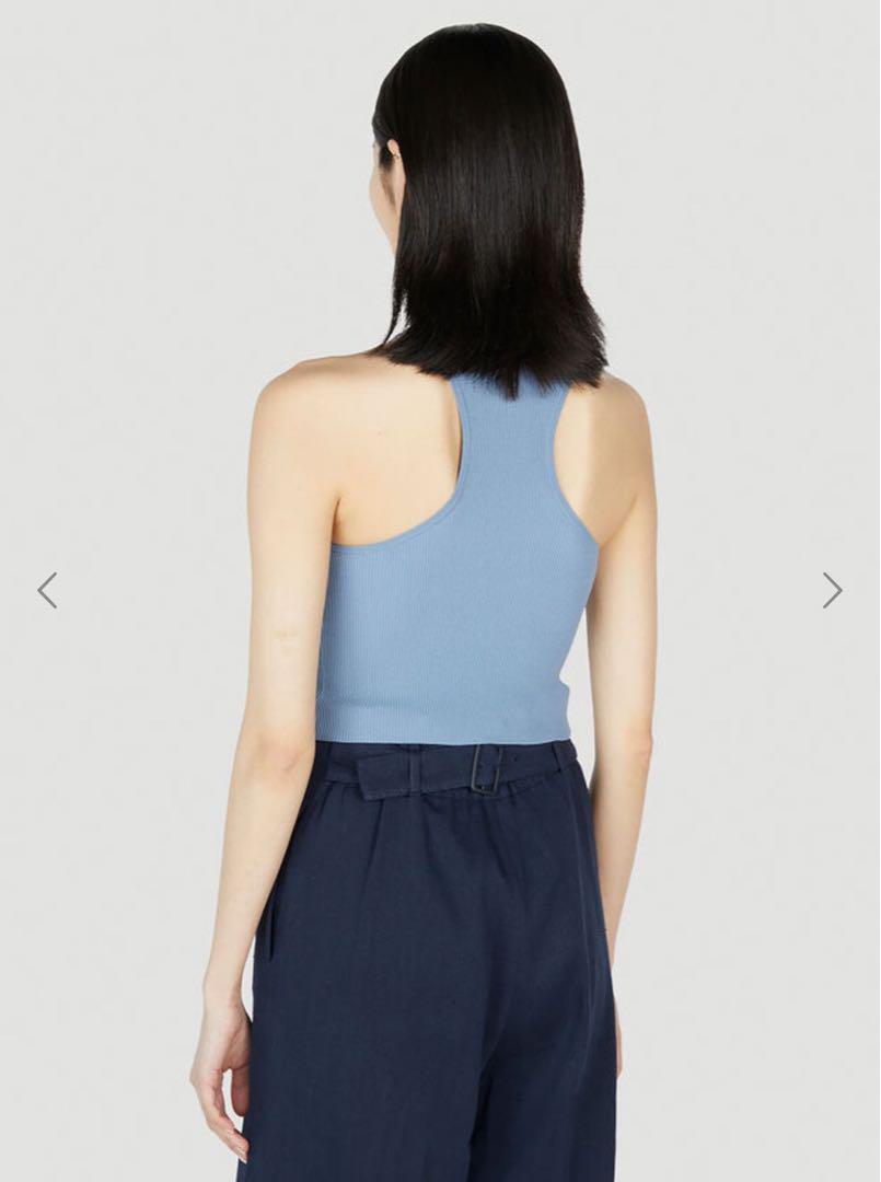 店内商品がすべてレジにて半額！！ max mara TURKU クロップド ノースリーブ タンクトップ タキマキ トップス