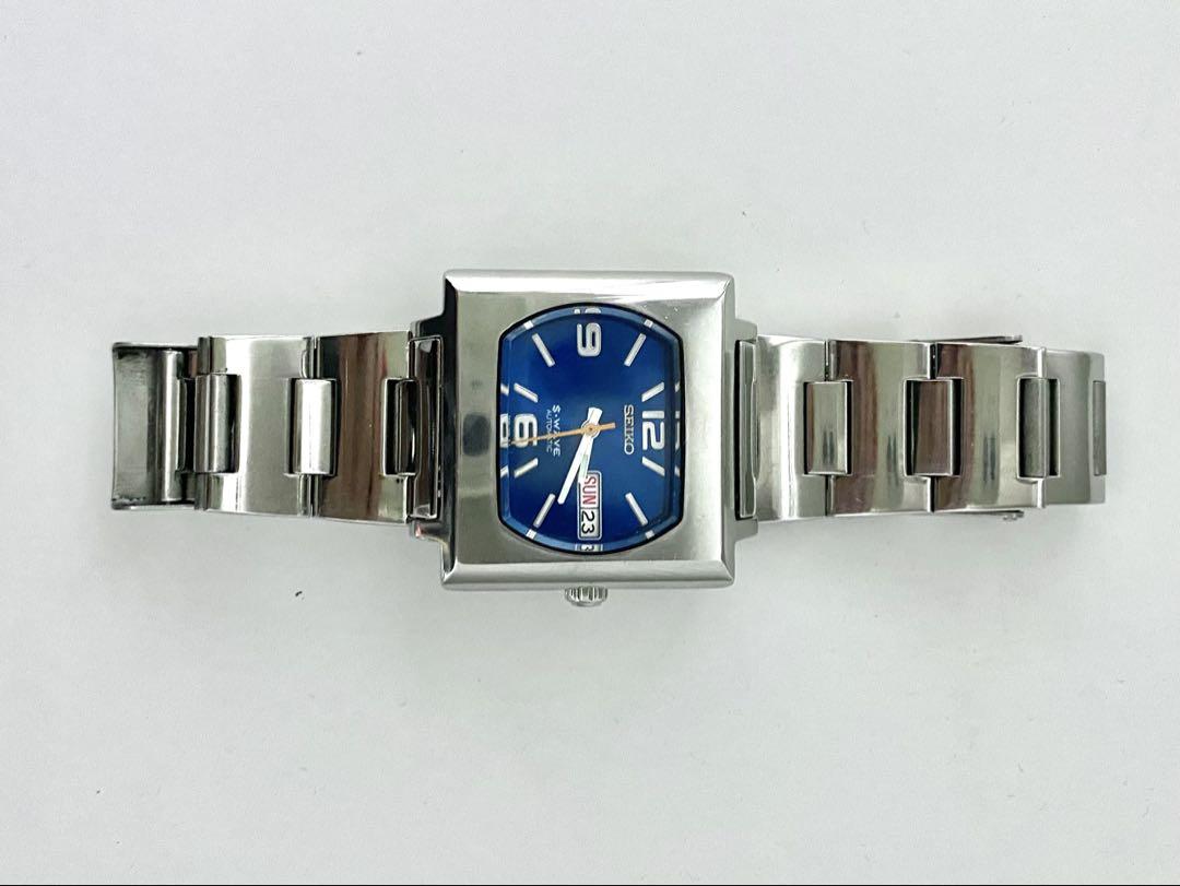 SEIKO S-WAVE スクエア 自動巻き SEIKO S-WAVE スクエア 自動巻き