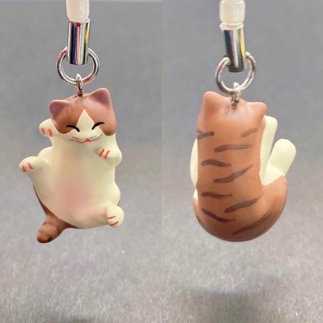 座敷わらしと招き猫の宿るストラップ(キジトラ白) 座敷童子 億万長者 お守り