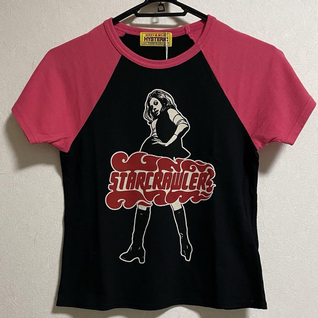 ヒステリックグラマー★ STARCRAWLER VixengirlちびT ヒステリックグラマー STARCRAWLER/VIXEN GIRL Tシャツ