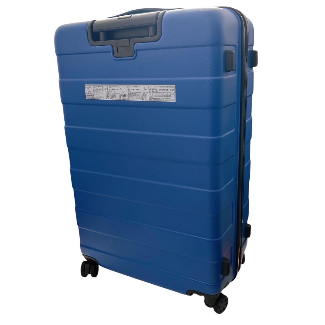 無印 キャリーバーの高さを自由に調節できる ハードキャリーケース 88L無印