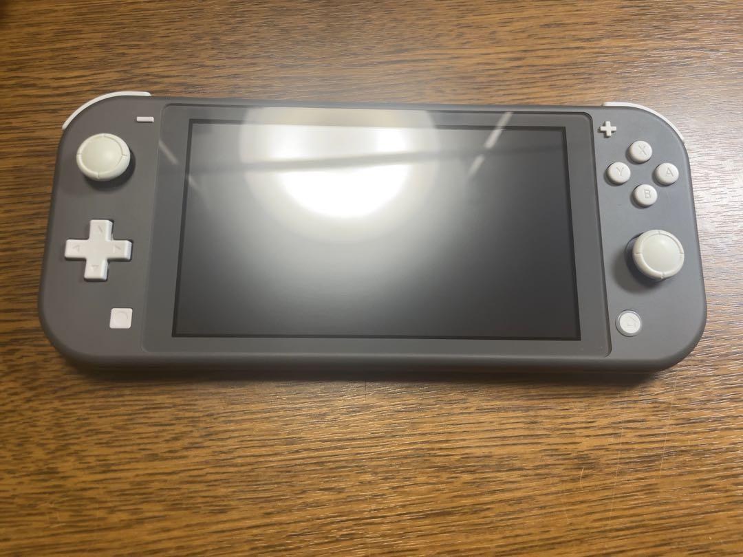 任天堂スイッチライトグレー モンスターハンターライズ  Switch lite