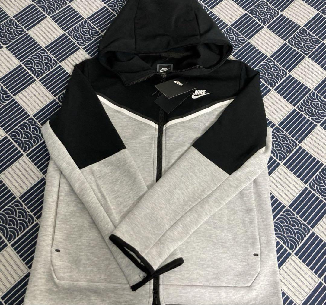 Nike Tech Fleece テックフリース 上下 セットアップ 黒灰 L メンズ