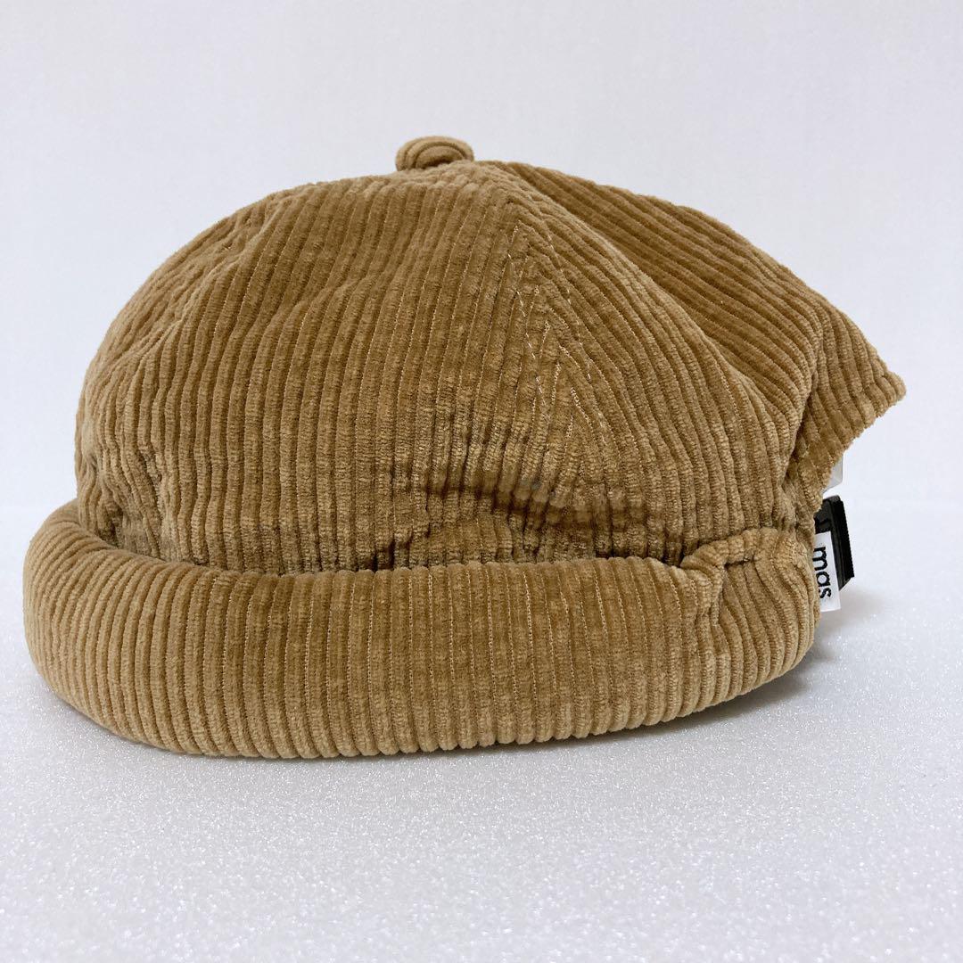 完売品 mas. コーデュロイ フィッシャーマンキャップ キャップ 帽子