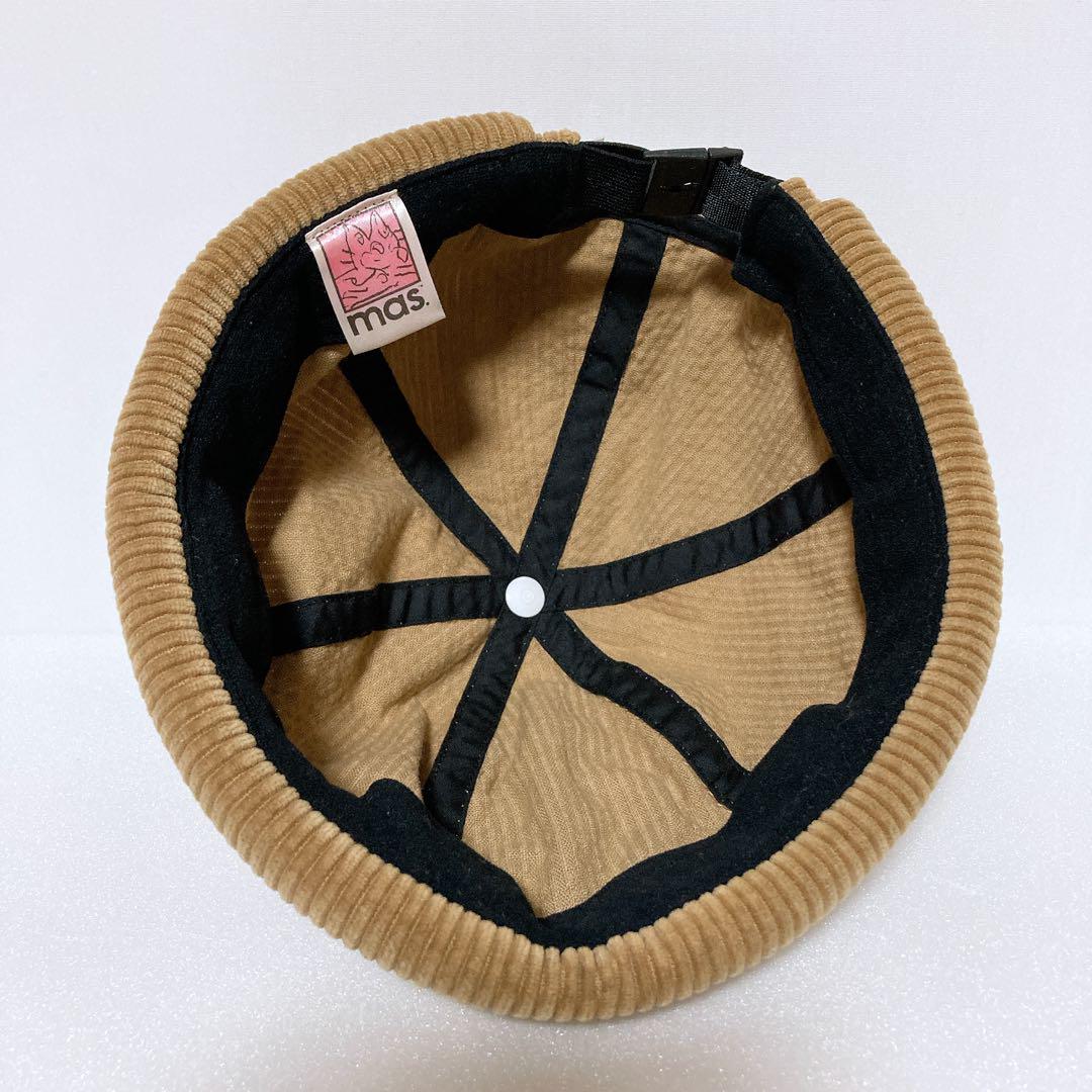 完売品 mas. コーデュロイ フィッシャーマンキャップ キャップ 帽子