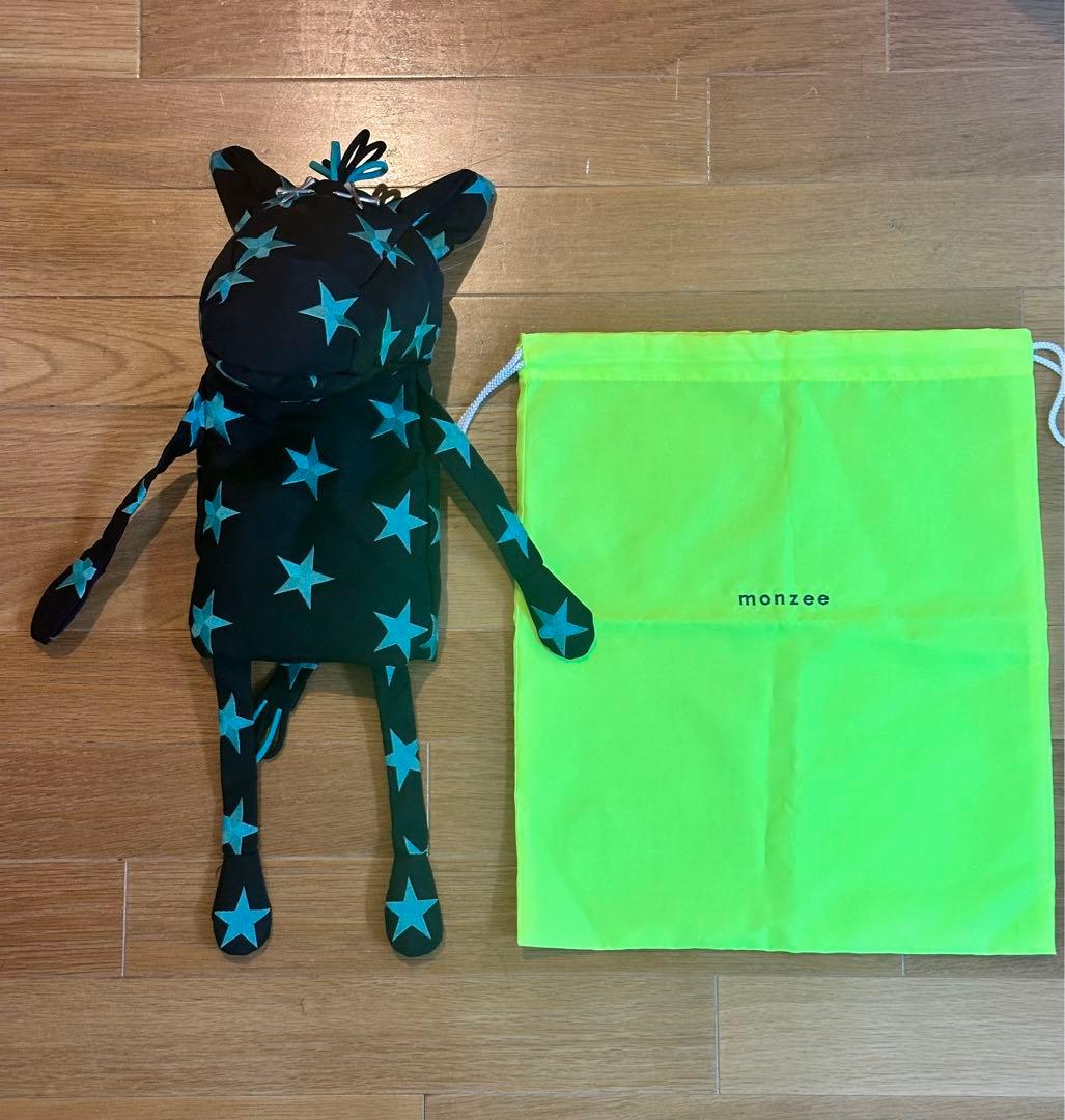 monzee モンジー 練習場　ゴルフ　バッグ　ケース　ロバ　ヘッドカバー　黒 monzee モンジー 練習場 ゴルフ バッグ ケース ロバ