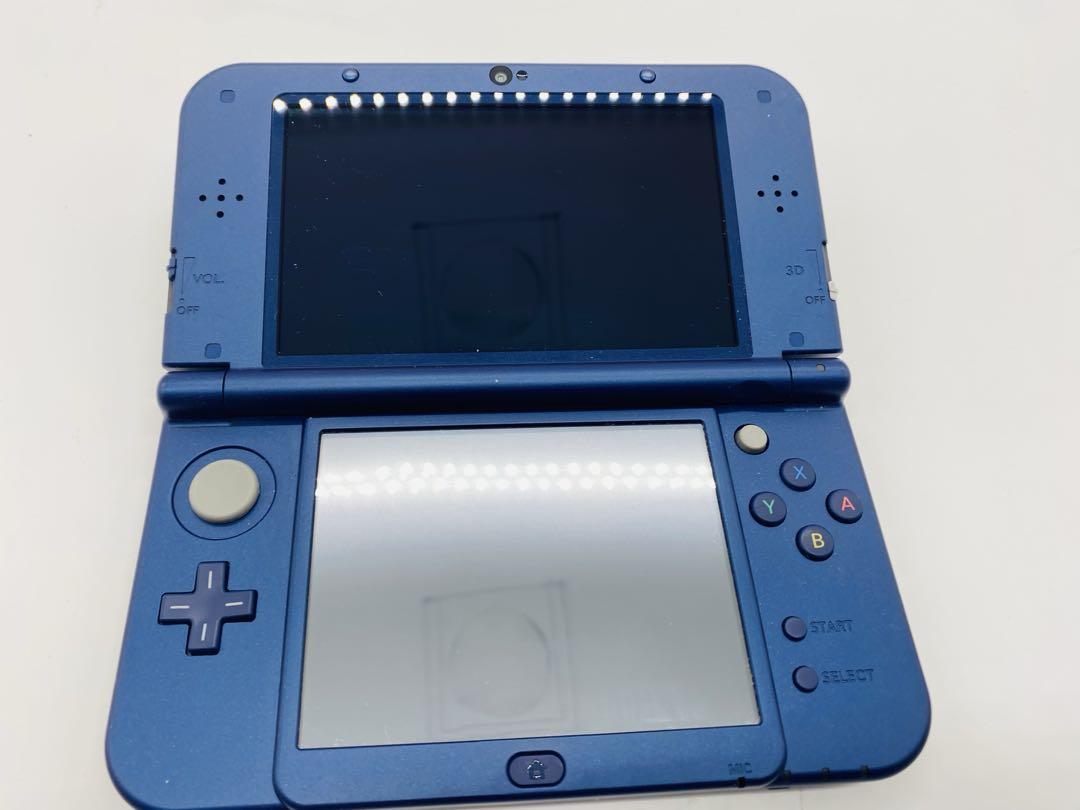 new3dsll メタリックブルー 上下画面ips - メルカリ