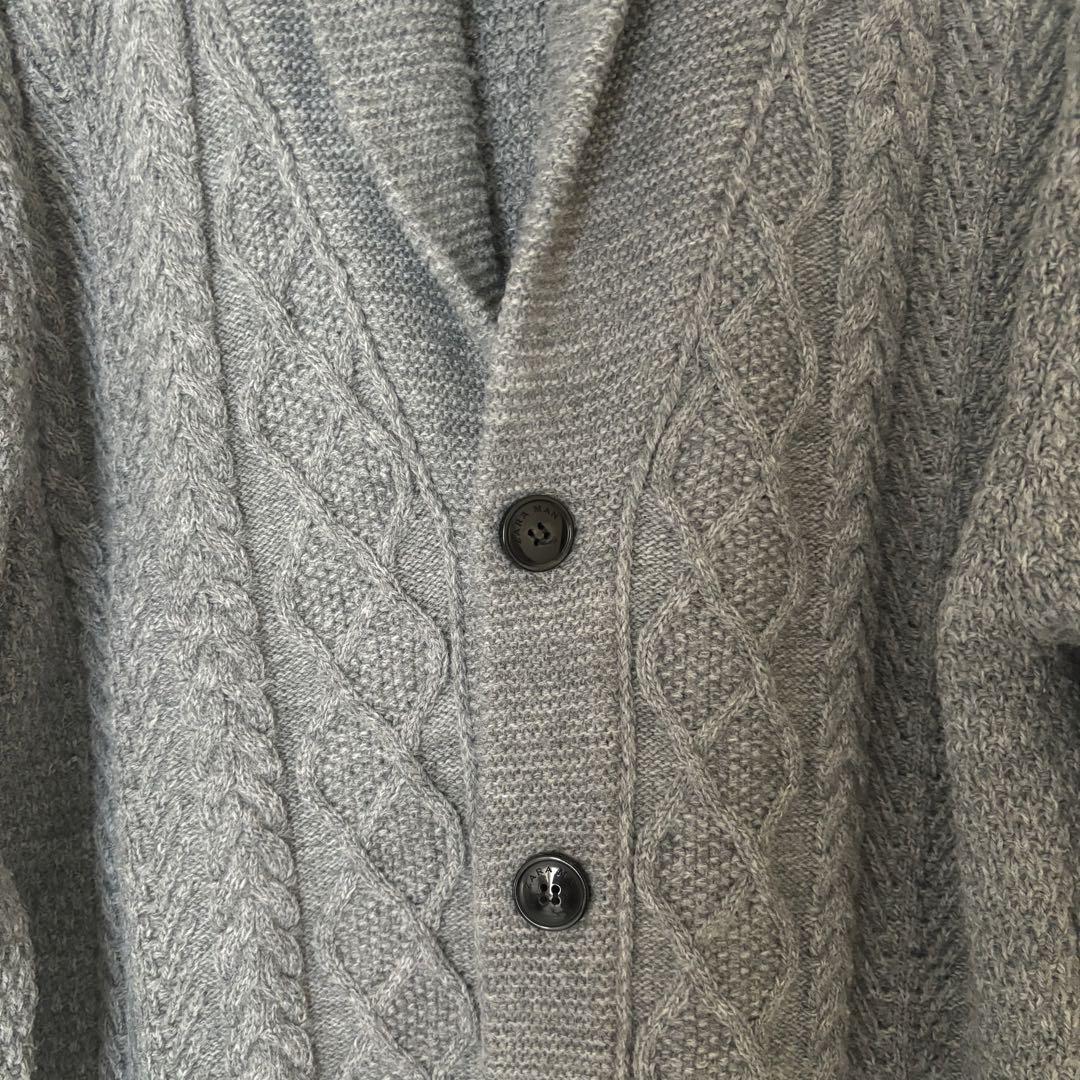 ZARA ケープニットカーディガン ZARA クロップド クロシェニット カーディガン - メルカリ