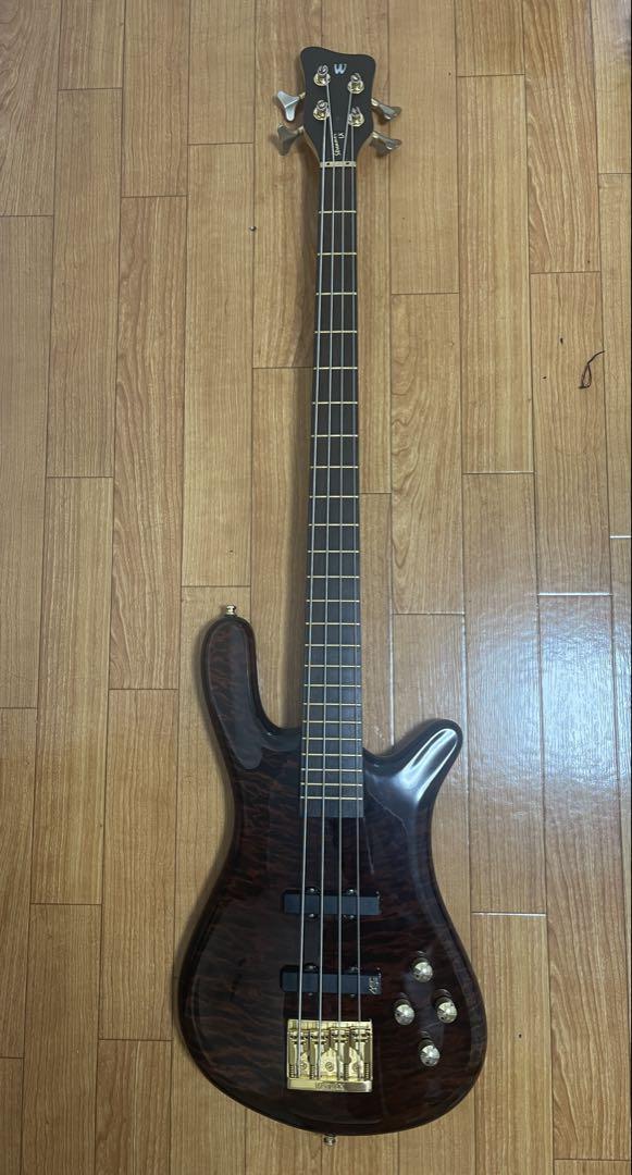 ベース warwick custom shop streamer LX 5A quilt