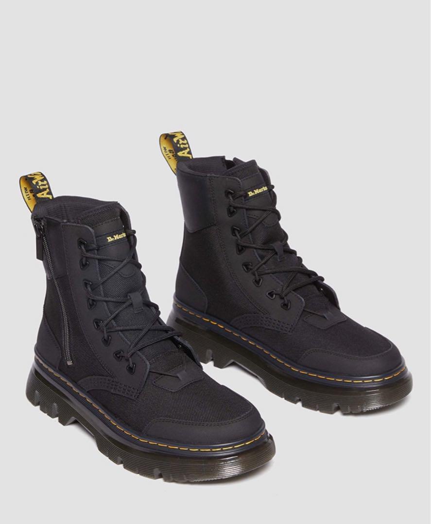 Dr Martens★TARIK ZIP★ジップ 8 ホール ブーツ★兼用★BLACK Dr Martens Tarik zip 8 eye boots in black leather | ASOS
