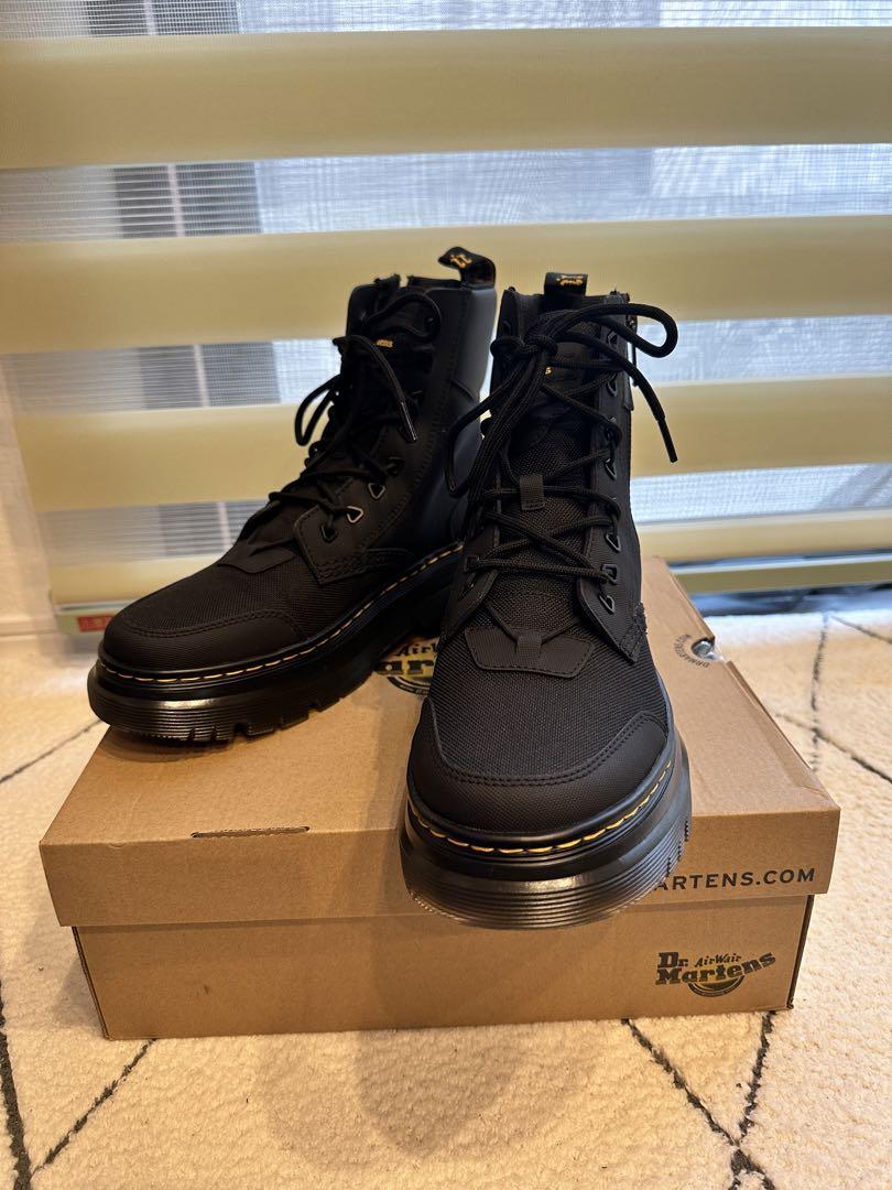 Dr Martens★TARIK ZIP★ジップ 8 ホール ブーツ★兼用★BLACK Dr Martens Tarik zip 8 eye boots in black leather | ASOS