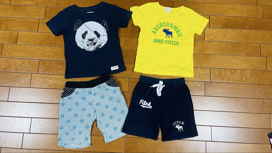 パンダTシャツとショートパンツセット 110cm - メルカリ