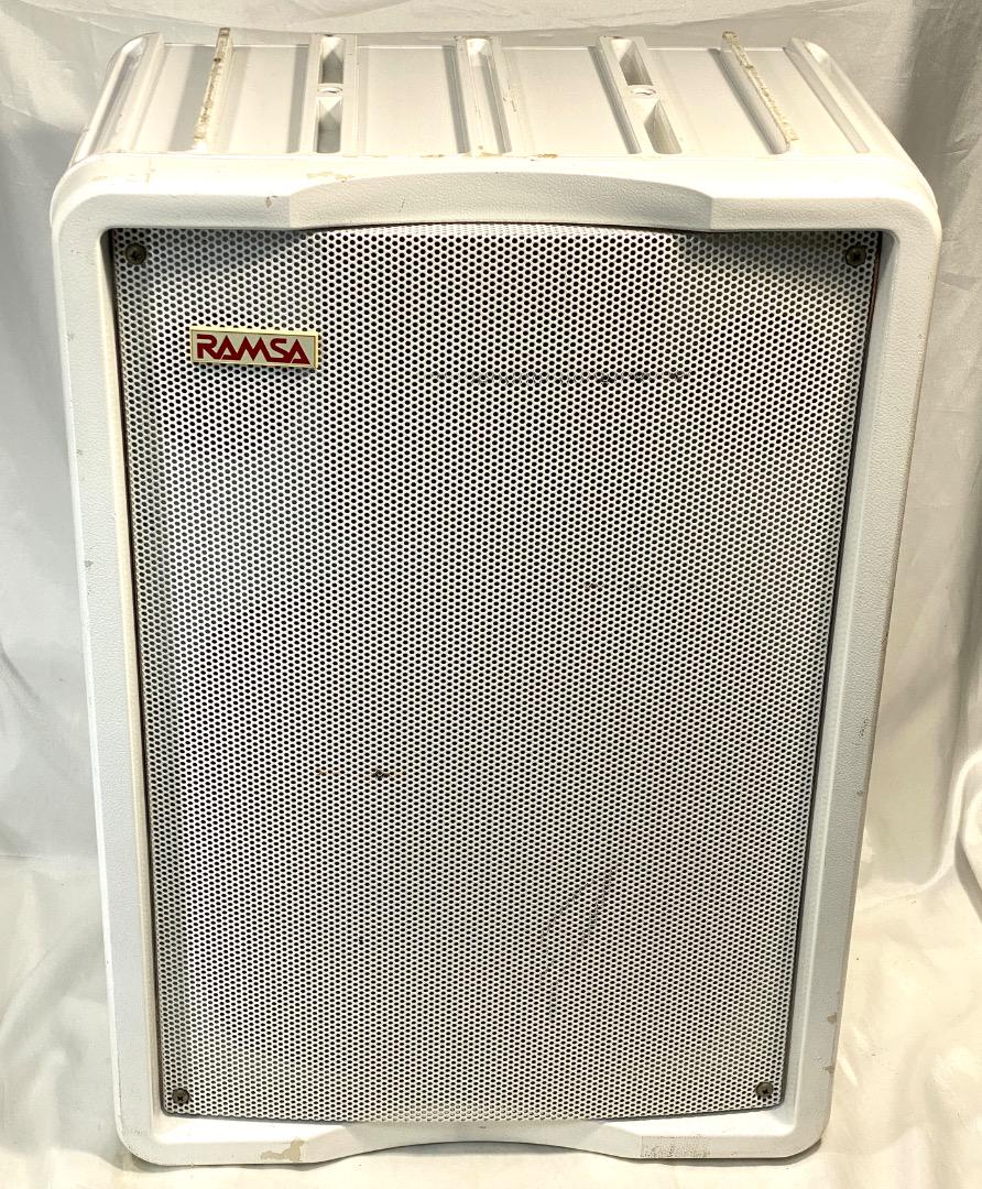 RAMSA WS-A500-W 1台 動作確認済み RAMSA WS-A500-W PAスピーカー 200W - メルカリ
