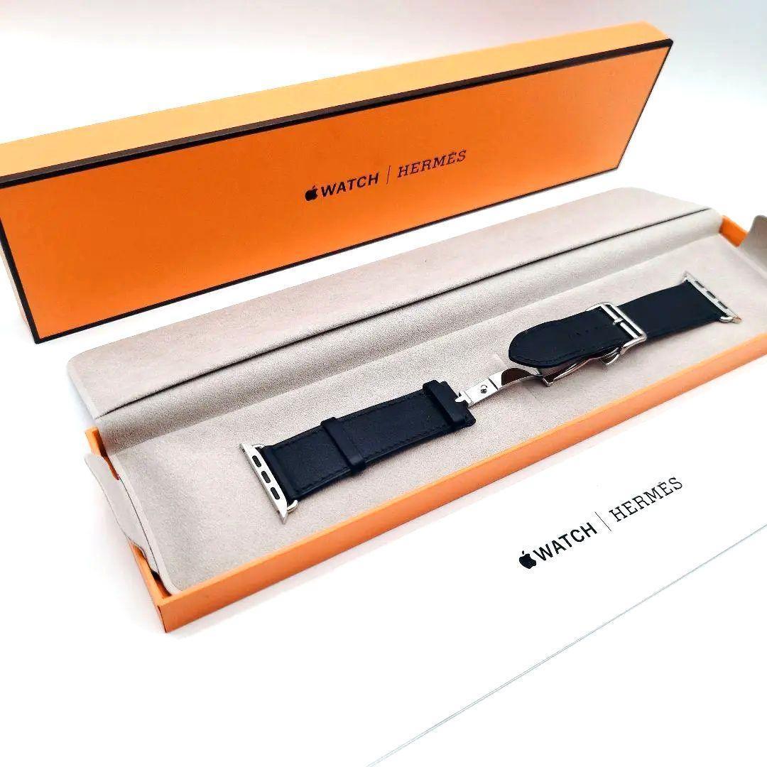 アップルウォッチ エルメス シンプルトゥール ディプロイアントバックル Noir