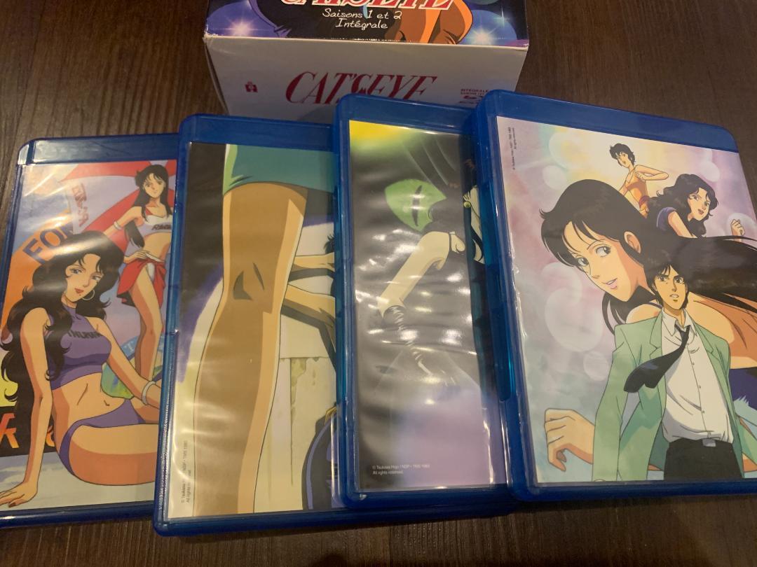 キャッツアイ フランス版1期＆2期 season 1 ＆ 2 ブルーレイ