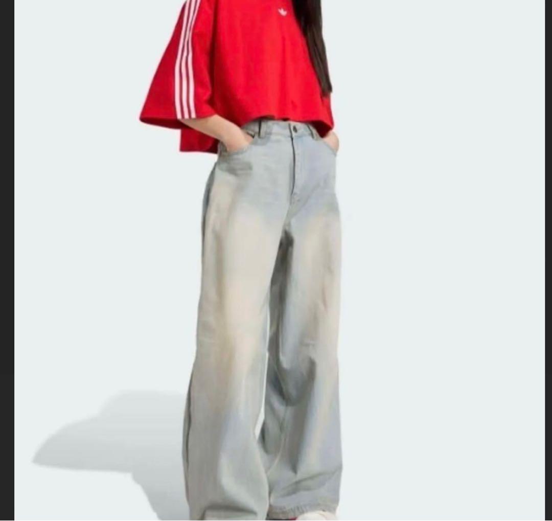 adidas アディダス デニムパンツ DENIM ZIP JX9210 27