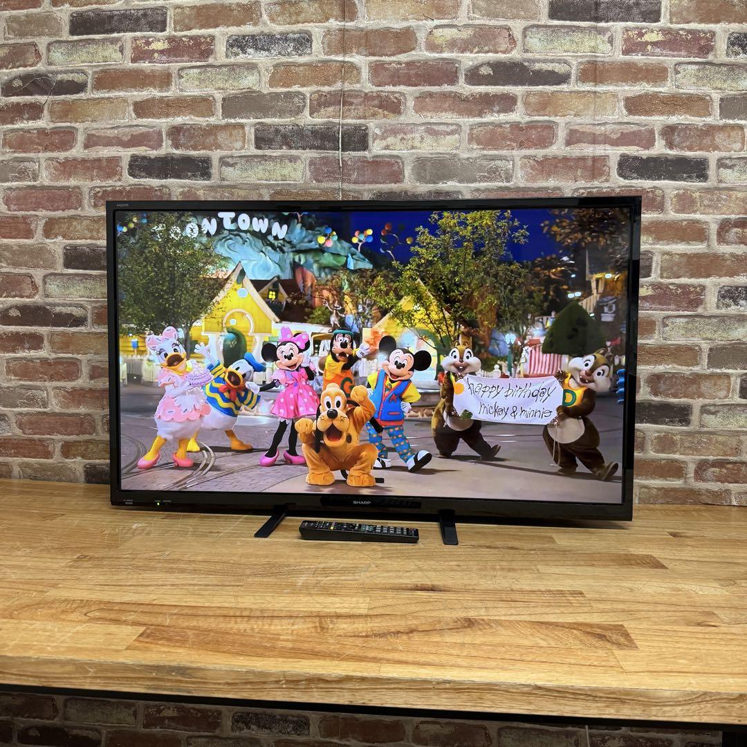シャープ 40V型 液晶テレビ 2T-C40AE1 外付けHDD 裏番組録画対応