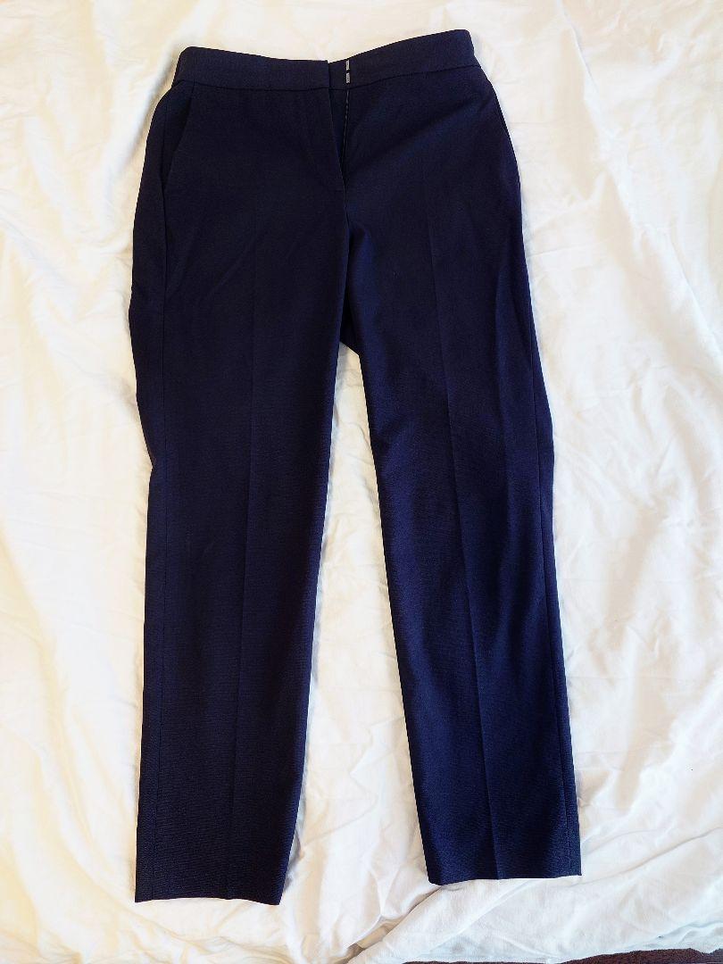 TheoryLuxe レディース夏用パンツ 紺 サイズ38 M相当M・Theory luxe