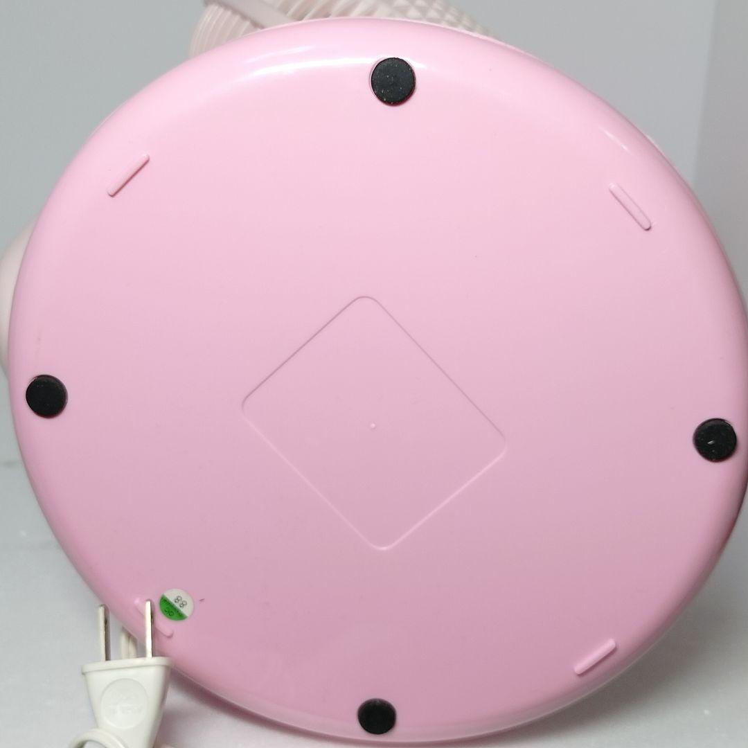 ハローキティ　扇風機　水玉リボンピンク色レア ハローキティ 扇風機 水玉リボンピンク色レア - メルカリ