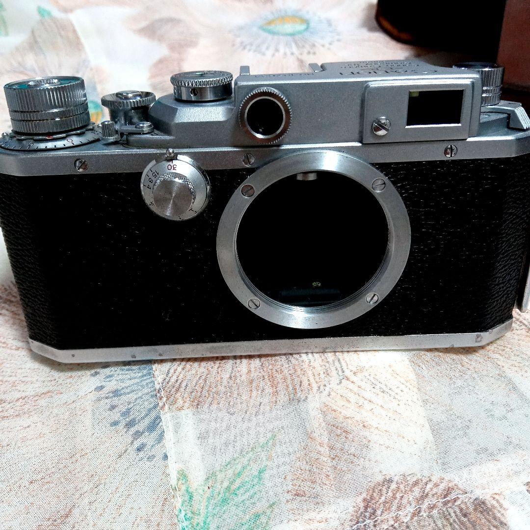 Canonフイルムカメラ　E・P   レンジファインダーカメラ　カメラケース付き