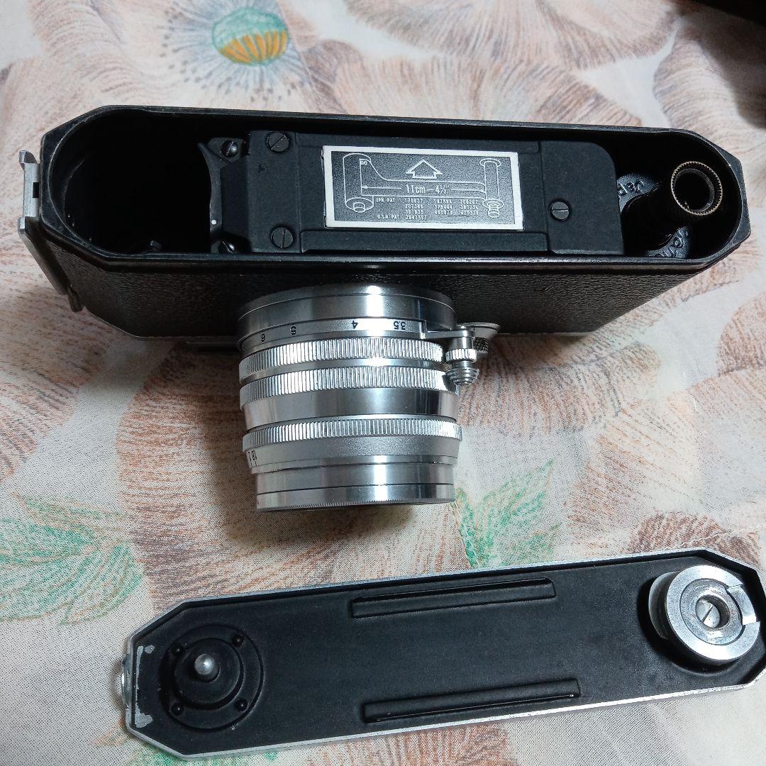 Canonフイルムカメラ　E・P   レンジファインダーカメラ　カメラケース付き