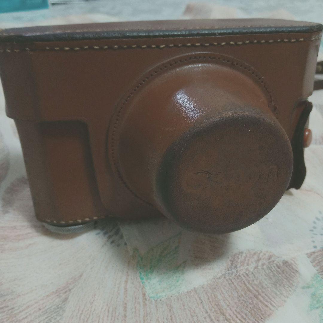 Canonフイルムカメラ　E・P   レンジファインダーカメラ　カメラケース付き