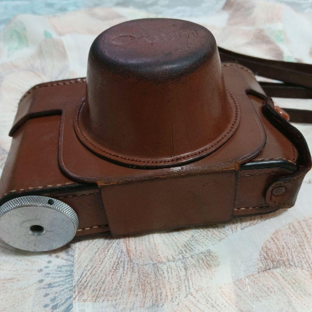Canonフイルムカメラ　E・P   レンジファインダーカメラ　カメラケース付き