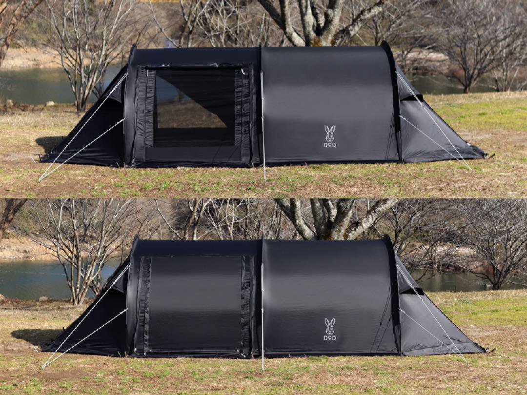 DOD KAMABOKO TENT SOLO UL ブラック