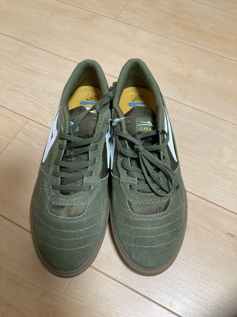 LAKAI スニーカー オリーブ色 27.0