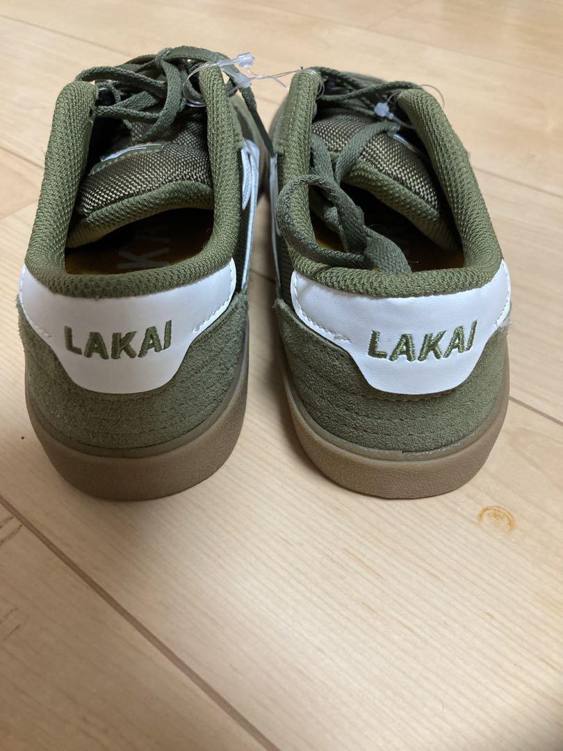 LAKAI スニーカー オリーブ色 27.0