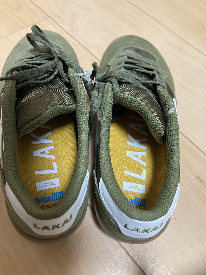 LAKAI スニーカー オリーブ色 27.0