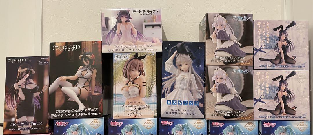 美少女フィギュア　まとめ売り　33個セット　初音ミク　桜島　AMP＋　アルベド