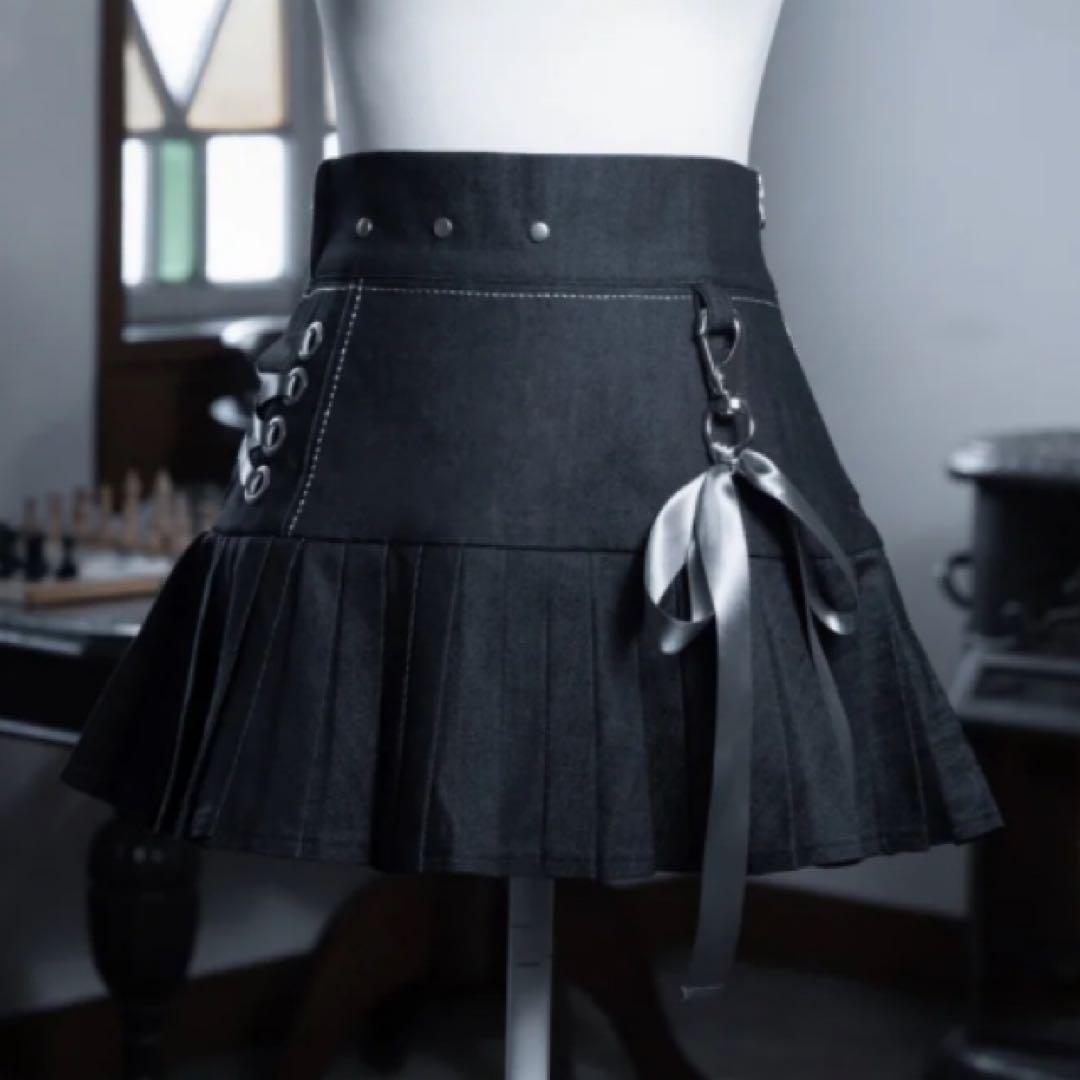 CHANEL 編み込み模様 スカート 38