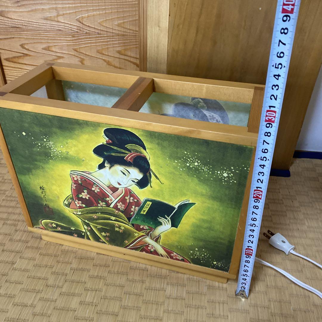 非売品　秋田　湯沢　七夕　絵どうろうまつり　ミニ絵どうろう　状態良　間接照明に