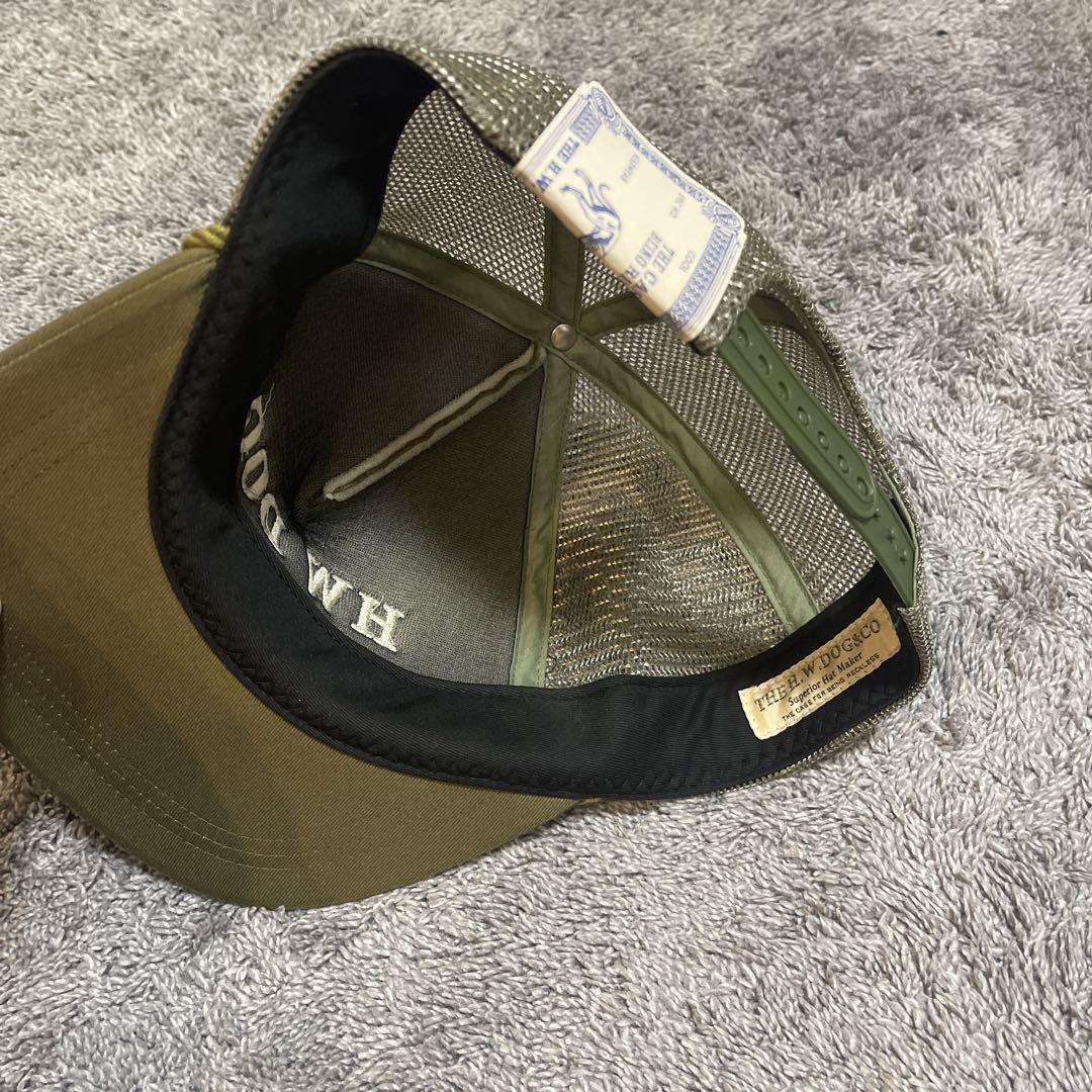 THE H.W. DOG&CO. メッシュキャップ the h.w.dog&co. mesh cap メッシュキャップ カーキ