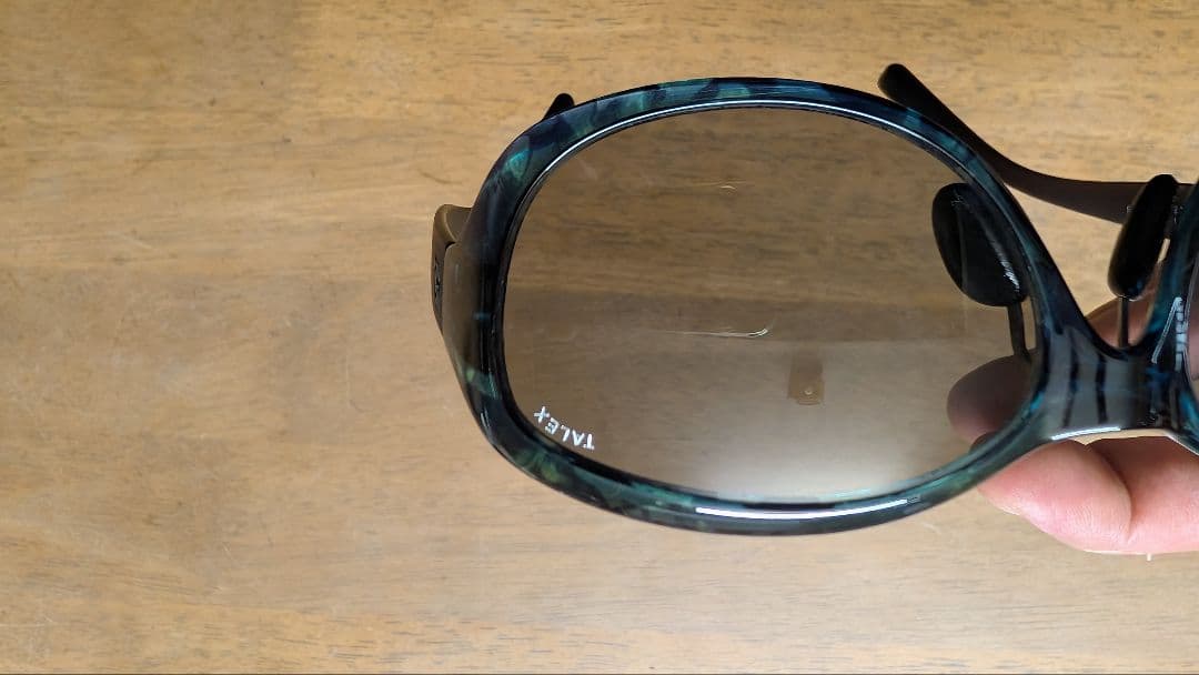 OZNIS 偏光レンズ TALEXレンズサングラス ダークブルー