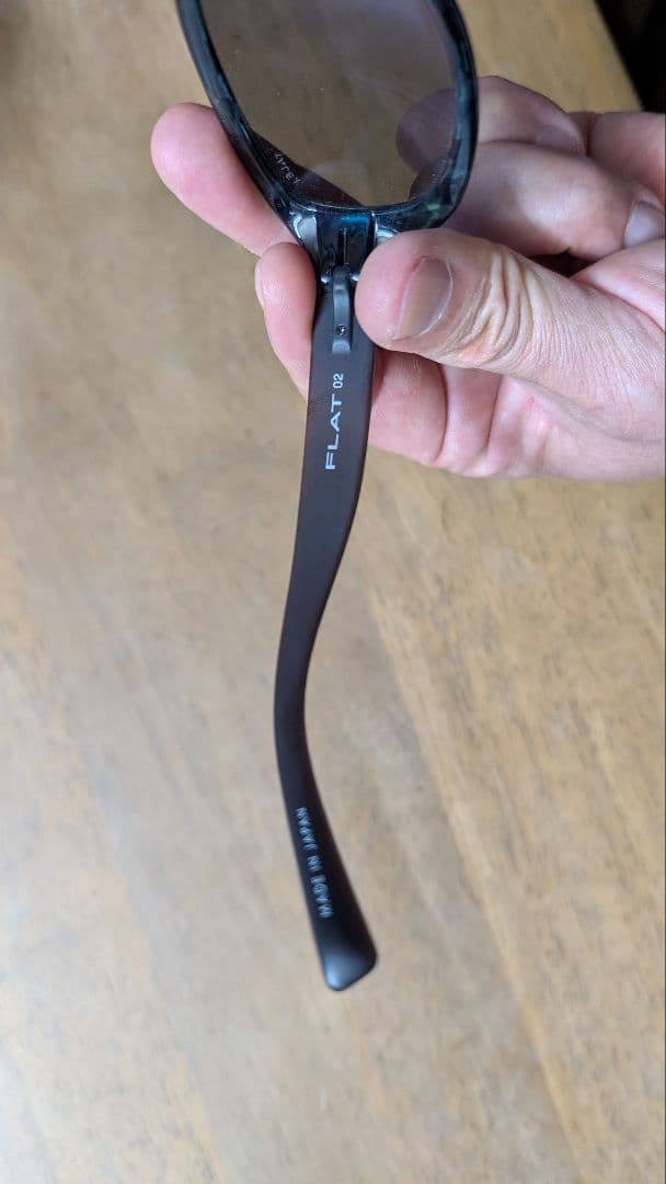 OZNIS 偏光レンズ TALEXレンズサングラス ダークブルー