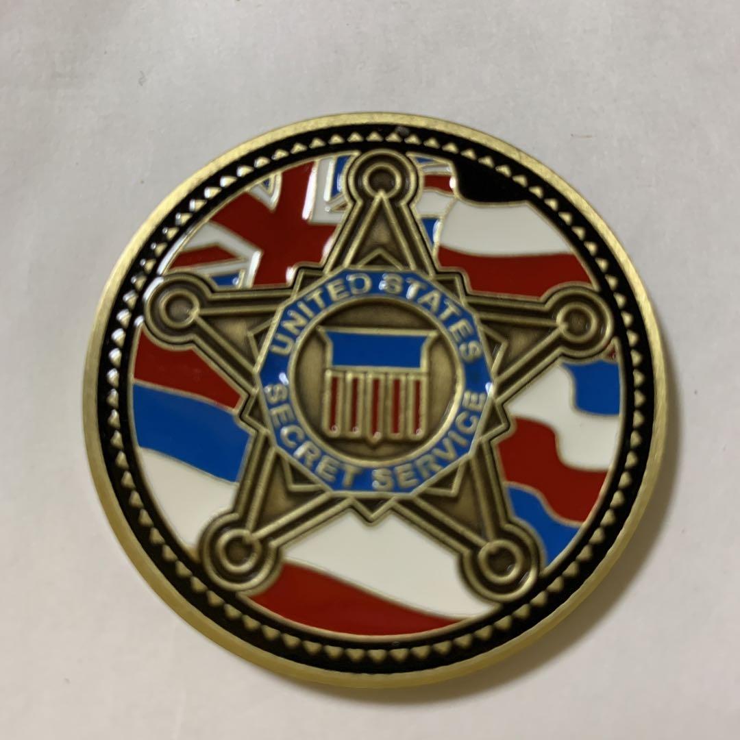 チャレンジコイン　米シークレットサービス　ホノルル事務所　限定コイン　非売品