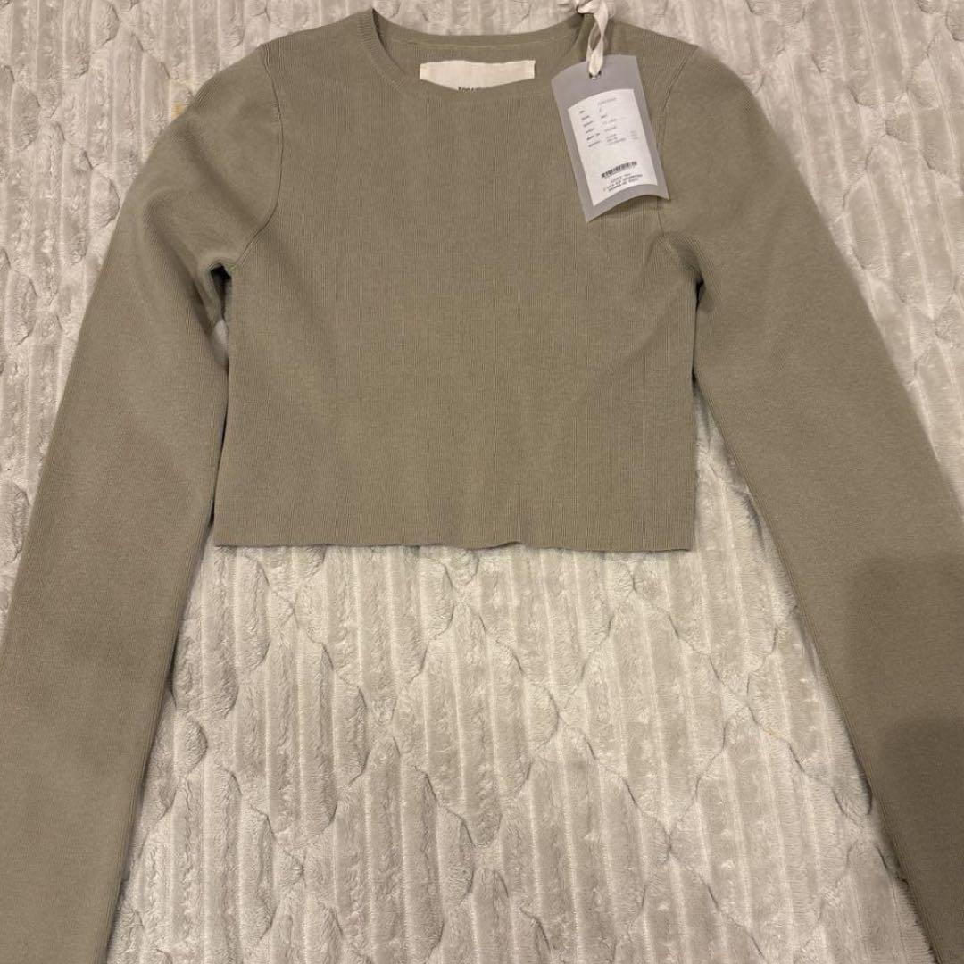 todayful Cropped Smooth Knit