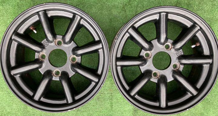 メルカリ 0902 04 アルミホイール 人気のrs ワタナベ 14inch ２本 ワタナベ 19 999 中古や未使用のフリマ