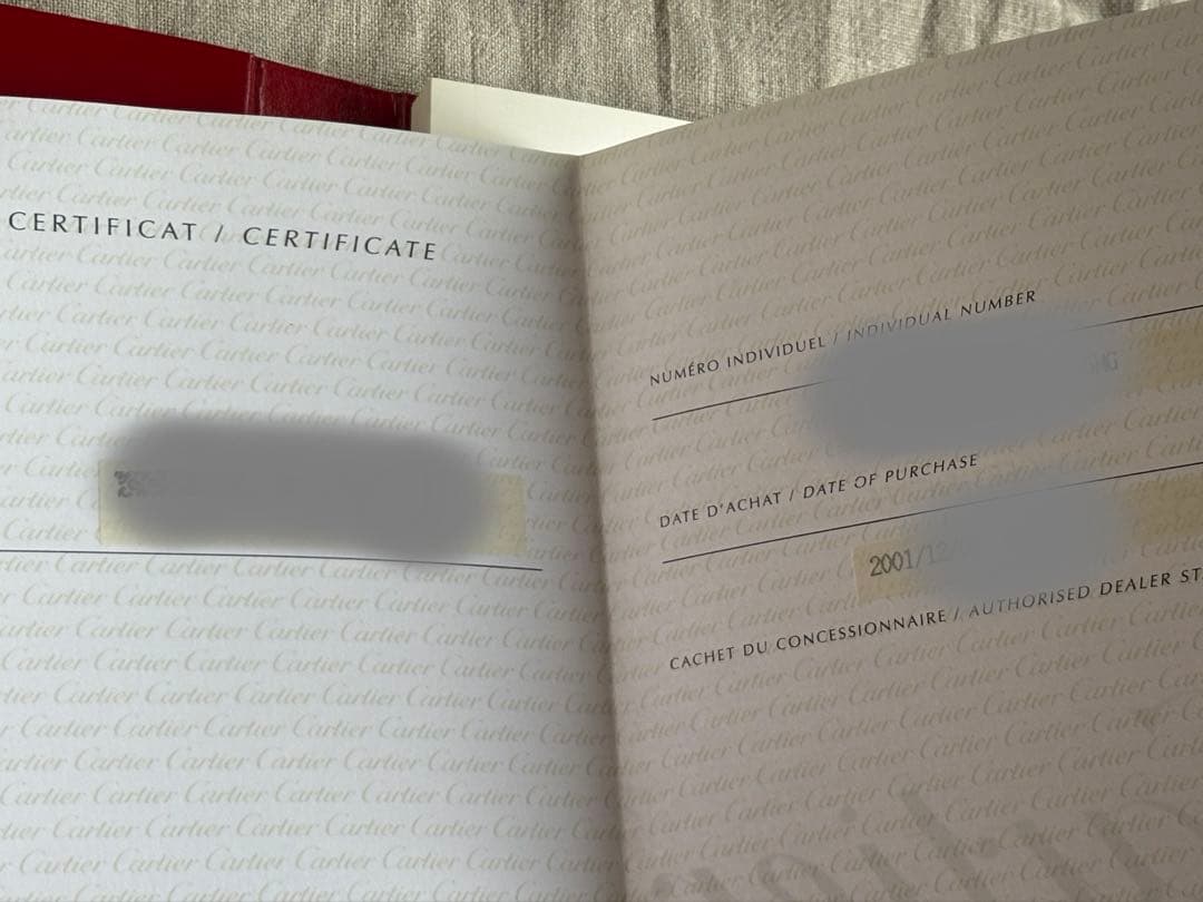 カルティエ　ミニベニュワール　美品