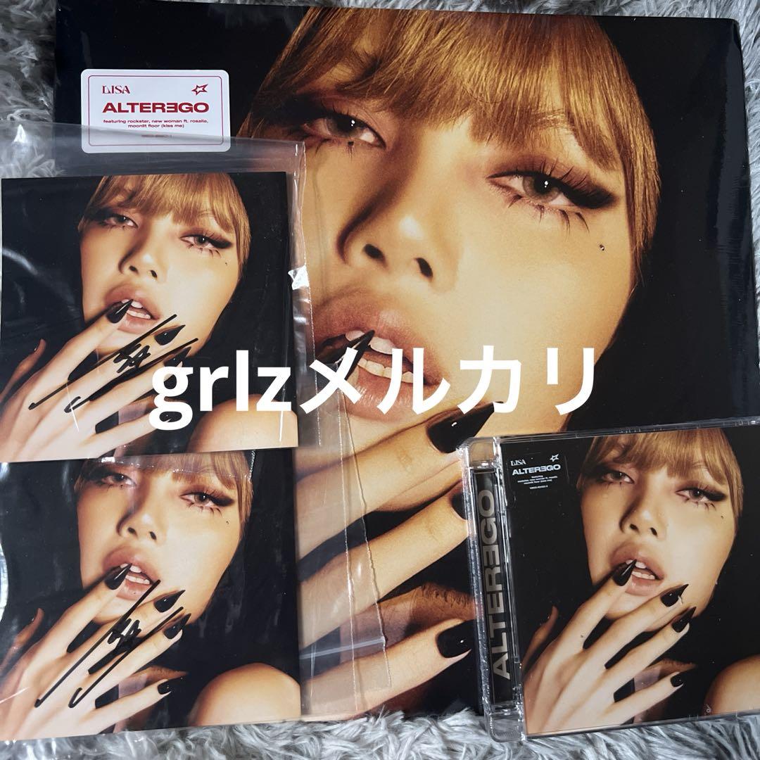 New BLACKPINK LISA Alter Ego Limited Edition CD+Photo card+