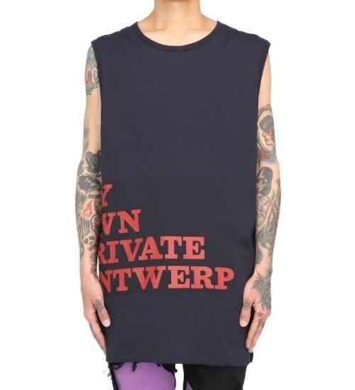 美品 20SS RAF SIMONS ノースリーブ カットソー 828O△ - メルカリ
