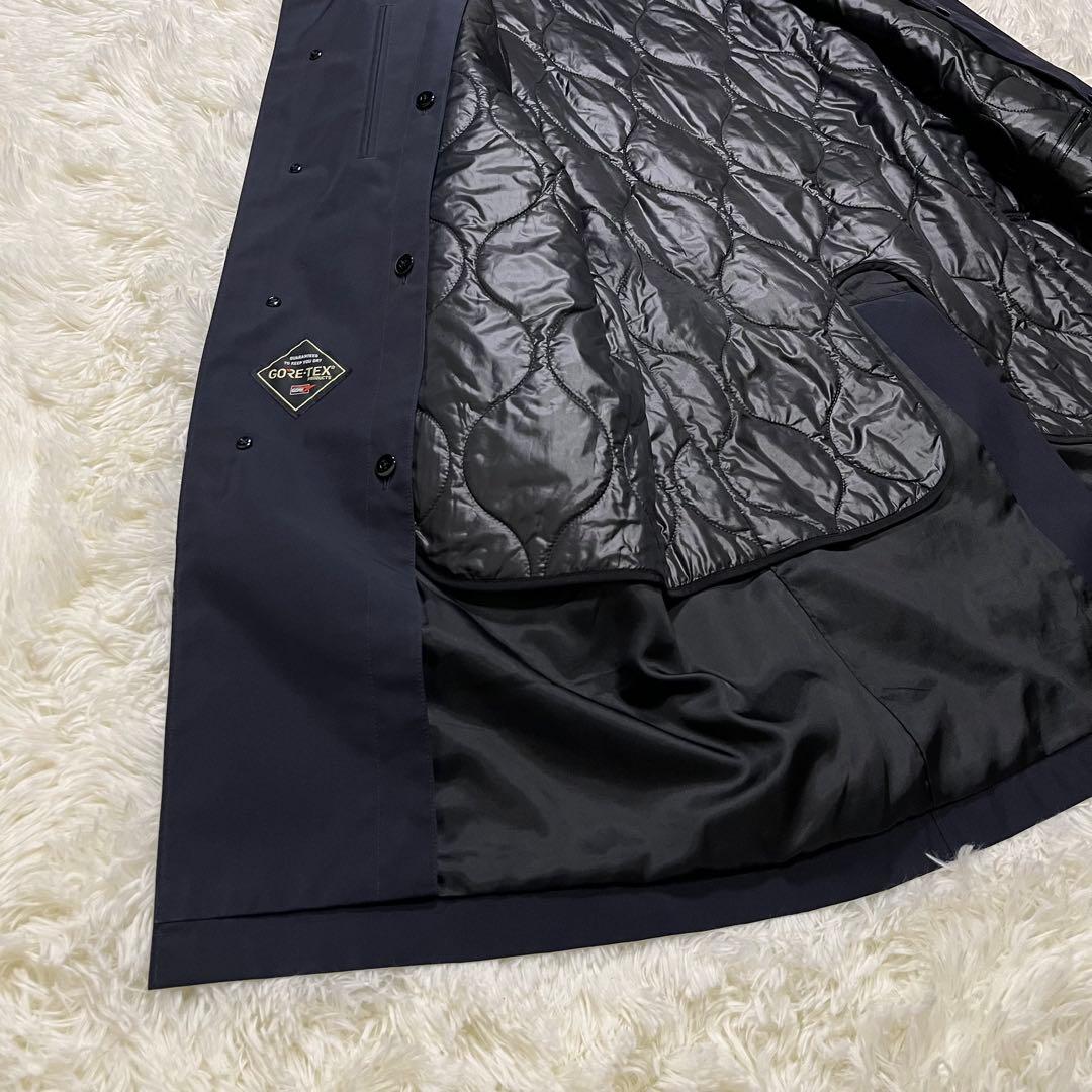 美品✨ゴアテックス✨ダーバン　ステンカラーコート　ライナー付　水洗い可　M