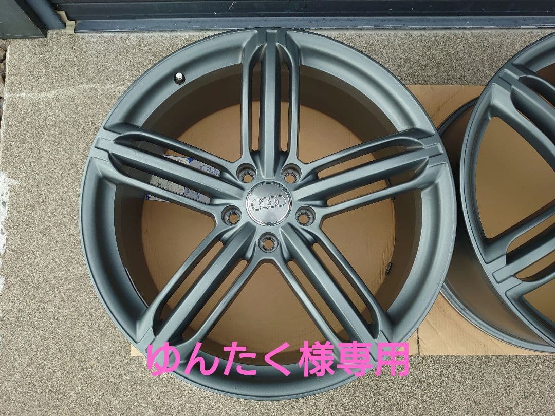22インチ 9.5J アウディ アルミ AUDI Q7 PCD 130