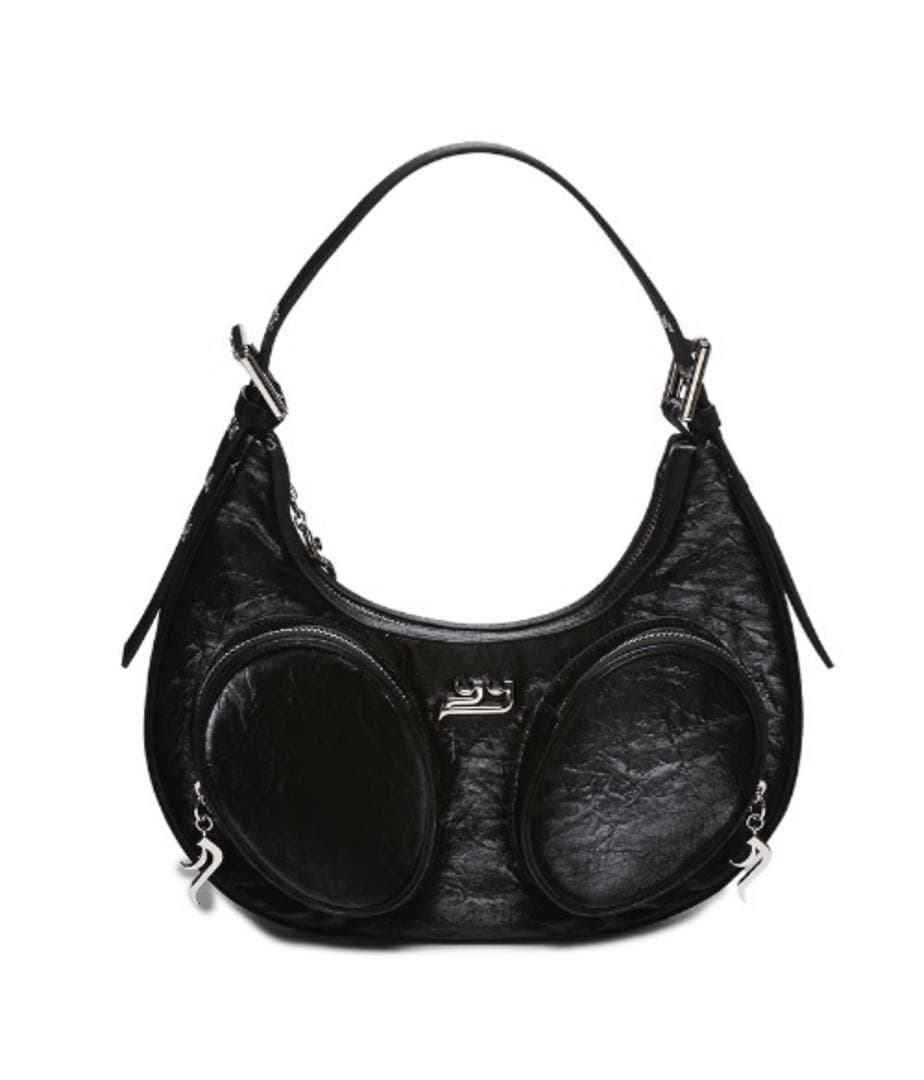 YIE YIE イエイエ ジップポケット ハンドバッグハンドバッグ新品、♥