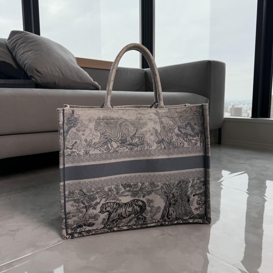 【24時間限定価格】DIOR ブックトート ラージ ブルー