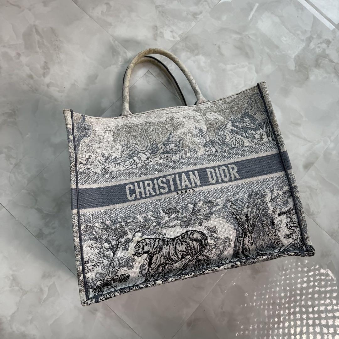 【24時間限定価格】DIOR ブックトート ラージ ブルー